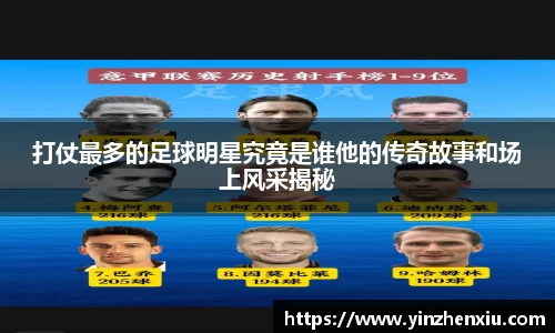 打仗最多的足球明星究竟是谁他的传奇故事和场上风采揭秘